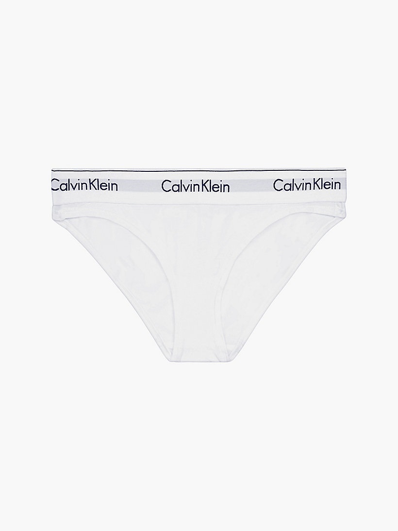 Kalhotky CALVIN KLEIN (F3787E-01), Velikost S, Barva bílá