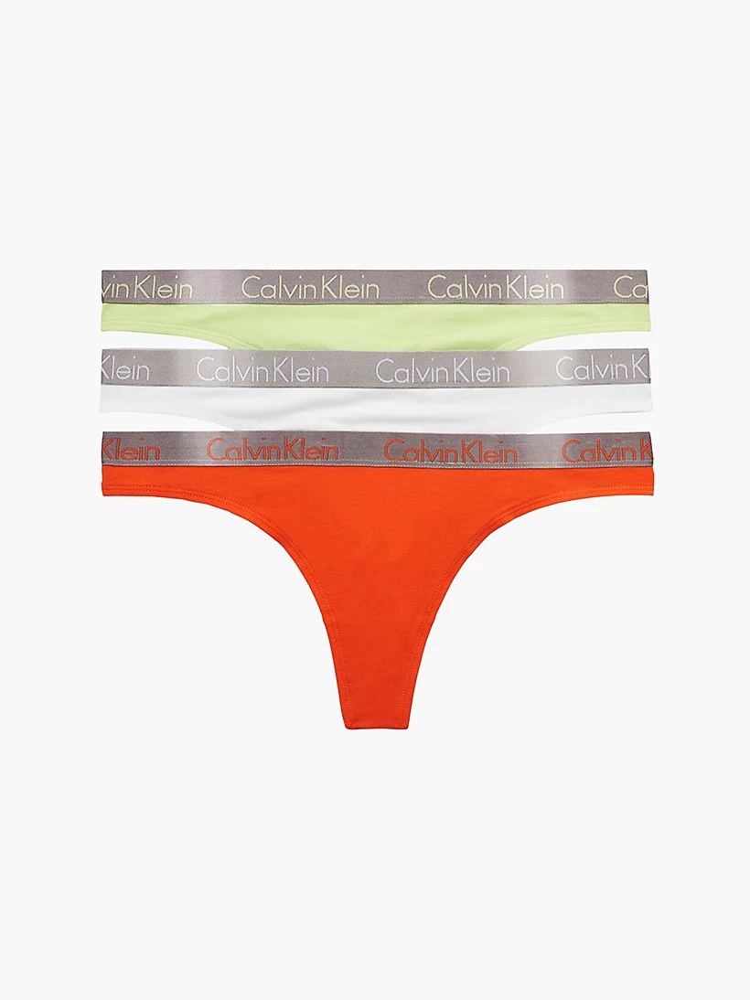 TANGA CALVIN KLEIN (QD3560E-24), Velikost L, Barva barevná