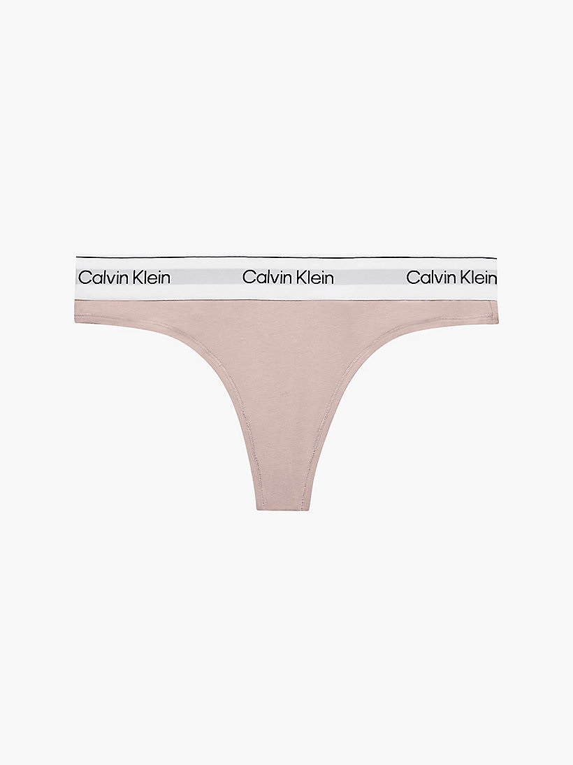 TANGA CALVIN KLEIN (QF7050E-11), Velikost S, Barva tělová