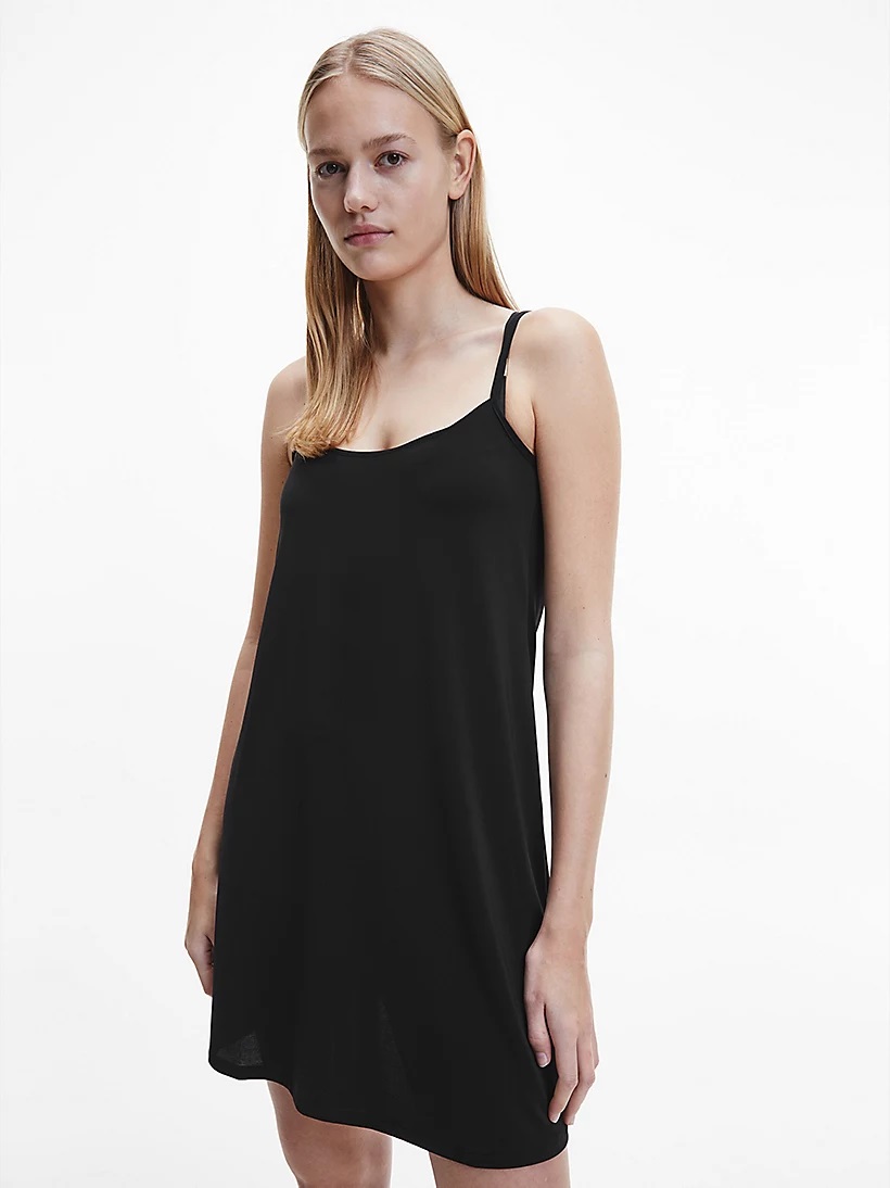 Šaty CALVIN KLEIN (KW01788-02), Velikost L, Barva černá