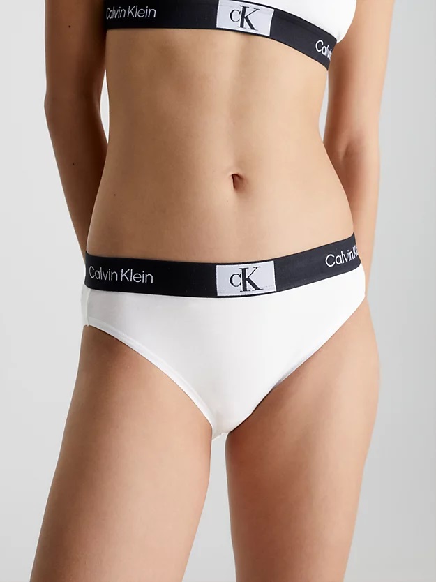 Kalhotky CALVIN KLEIN (QF7222E-01), Velikost S, Barva bílá