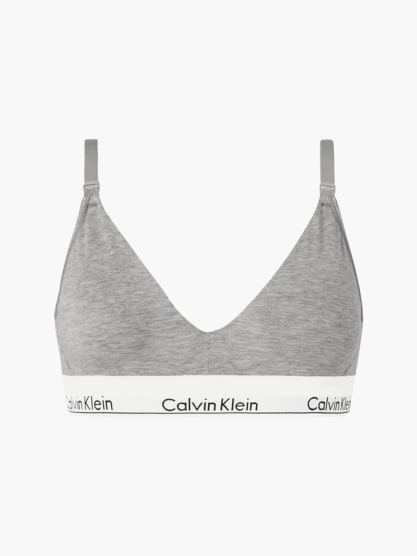 Podprsenka kojící CALVIN KLEIN (QF6218E-10), Velikost S, Barva šedá