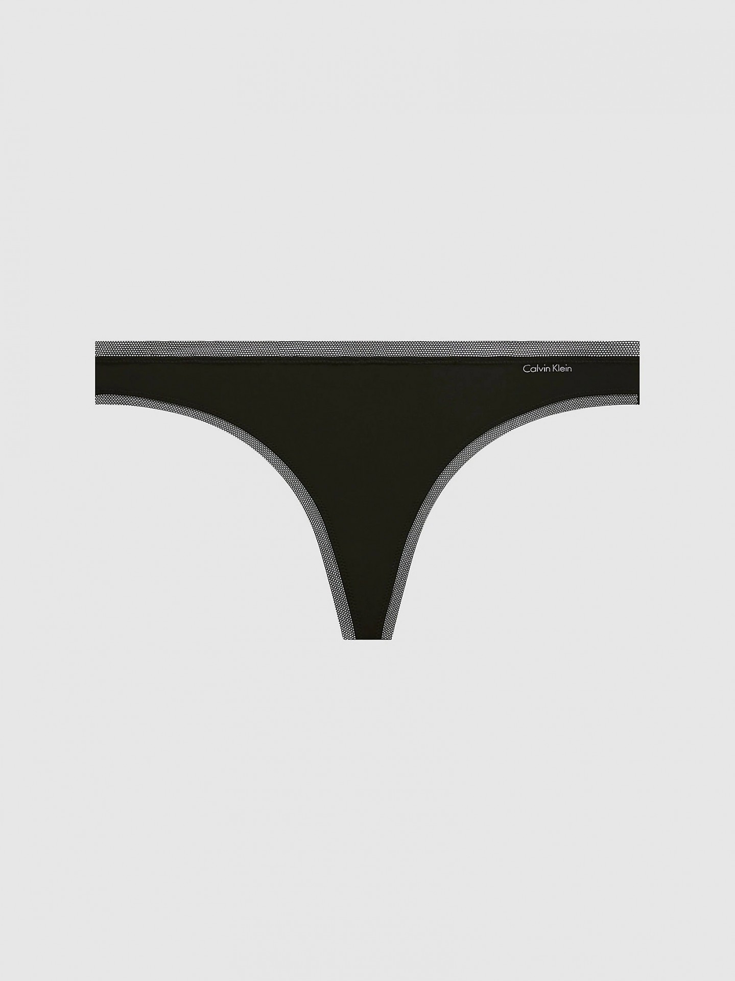 Tanga Calvin Klein (QF1666E-02), Velikost S, Barva černá