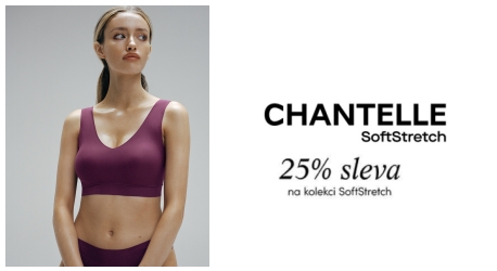Sleva 25% na Chantelle Soft Stretch