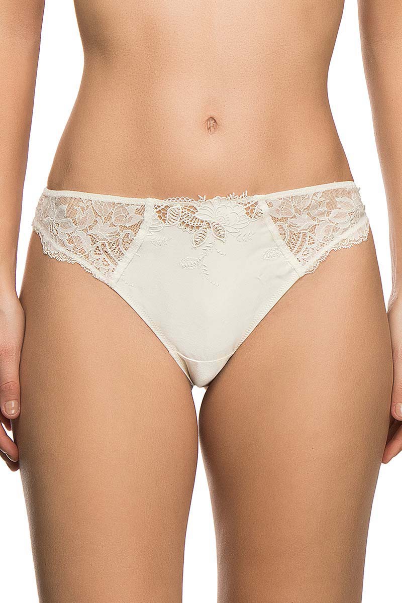 Tanga LISE CHARMEL (ACS0022-09), Velikost L, Barva smetanová