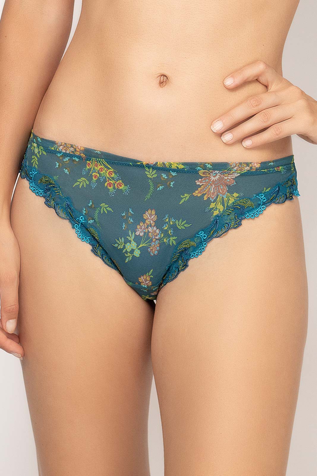 Tanga LISE CHARMEL (ACG0029-14), Velikost S, Barva zelená