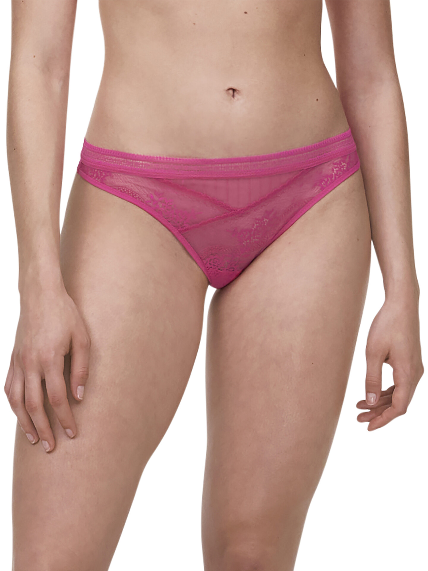 Tanga PASSIONATA (47H7-27), Velikost XS, Barva tmavě růžová