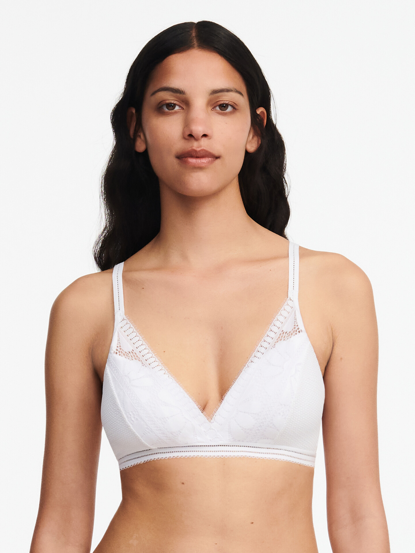 Podprsenka bralette PASSIONATA (41QQI-01), Barva bílá, Velikost S