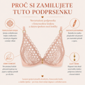 Podprsenka nevyztužená trojúhelníkového střihu AUBADE (7CF12-11)