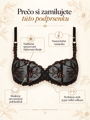 Podprsenka bardotka CHANTELLE (2605-E17)