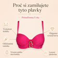 Plavková podprsenka vyztužená s odnímatelnými ramínky PRIMADONNA (4013517-27)