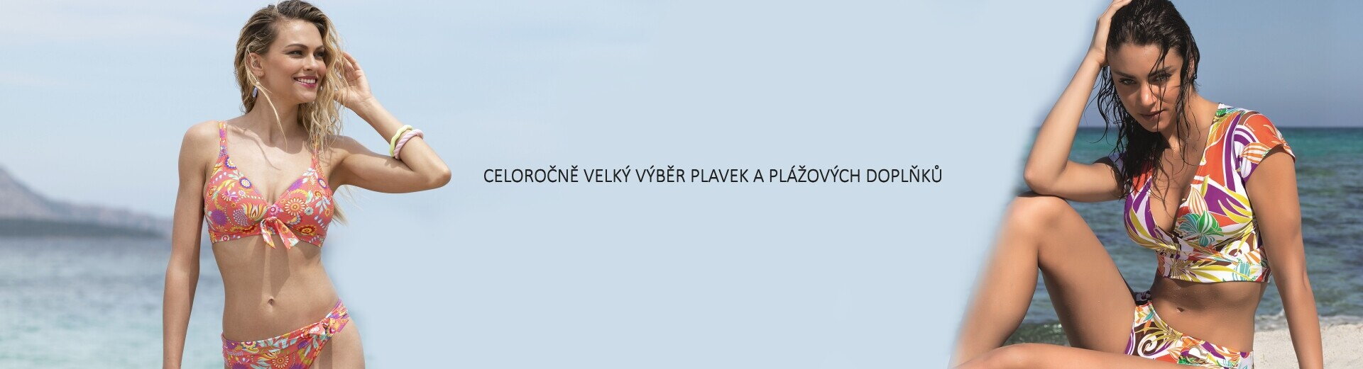 Celoroční prodej plavek a doplňků
