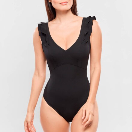 Jednodílné plavky s volánkem EMPREINTE (2621VX-02)