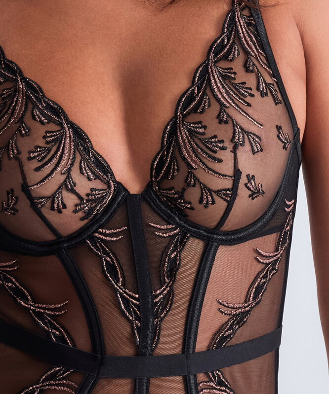 Korzet krajkový AUBADE (6D92-02)