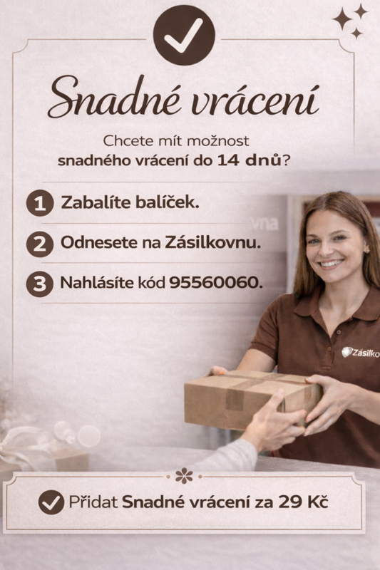 Snadné vrácení / výměna zboží do 30 dní