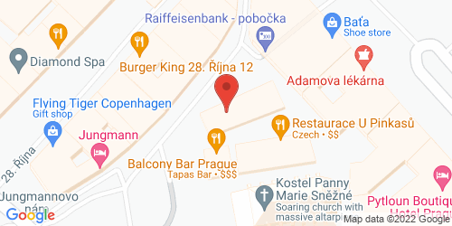 Google map: Jungmannovo náměstí 20
